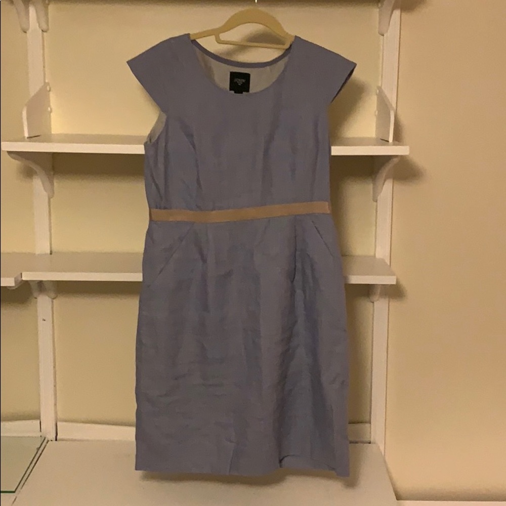 JCrew Factory blue dress size 10